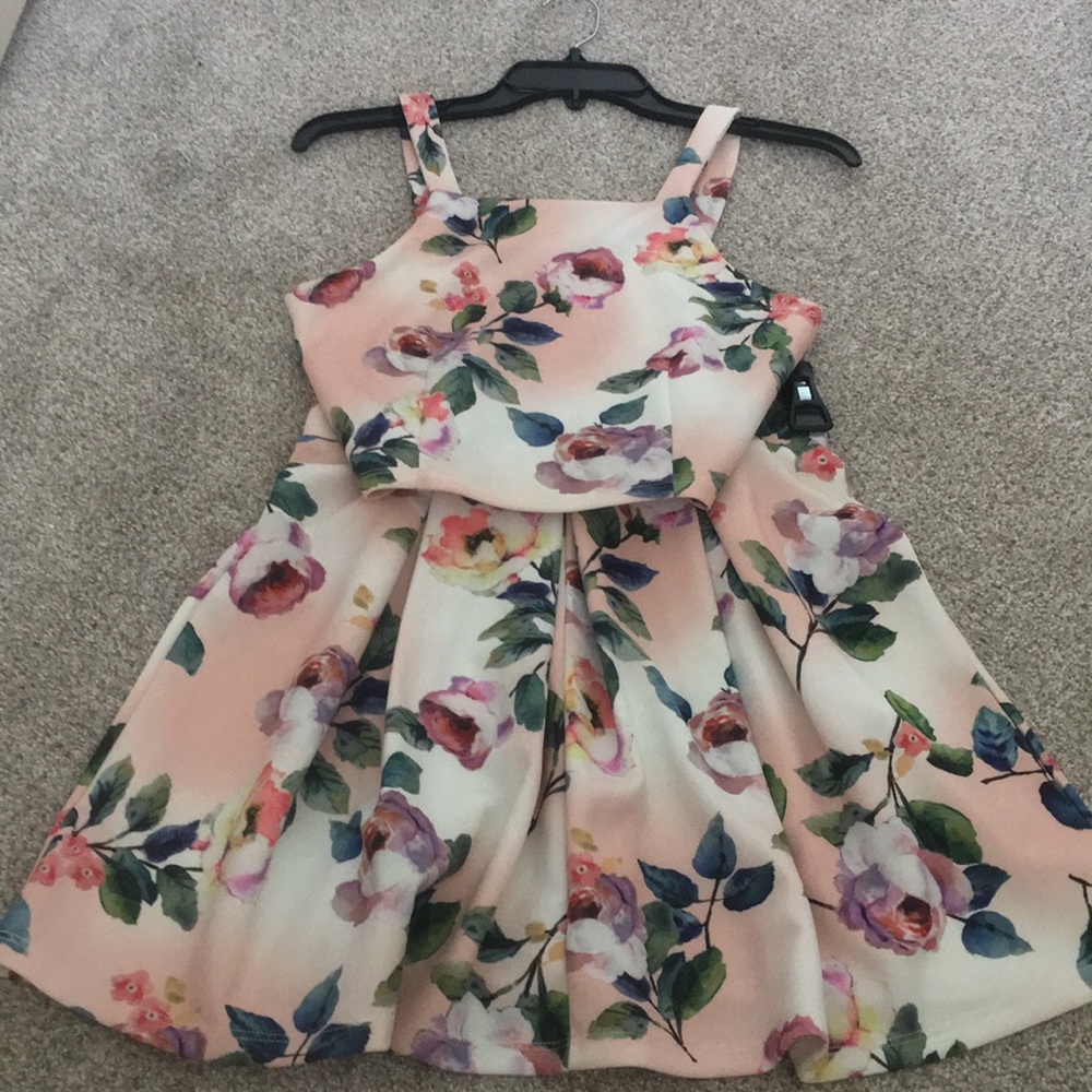 Two piece floral Gianni bini set
